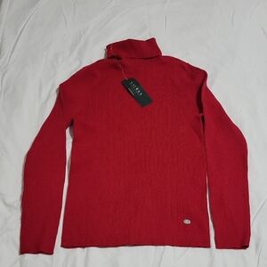 Lauren Ralph Lauren Vibrant Red Turtleneck Sweater